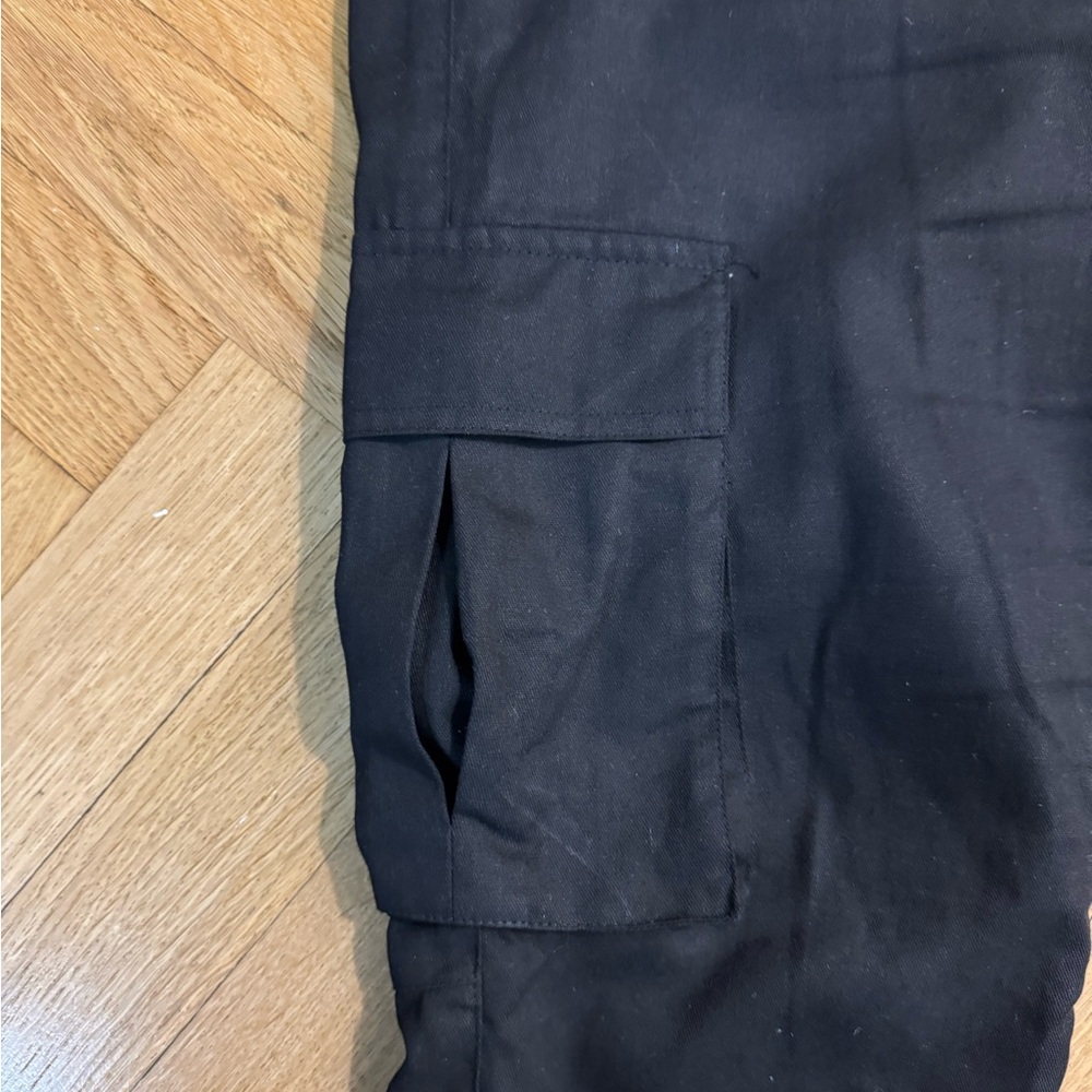 Men's Black Cargo Pants